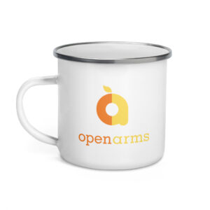 Food Is Medicine Enamel Mug