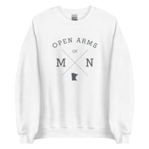 Open Arms of MN State (Light) Unisex Sweatshirt
