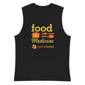 Food Is Medicine Unisex Muscle Tank