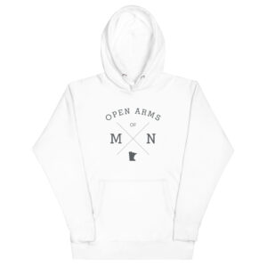 Open Arms of MN State (Light) Unisex Hoodie