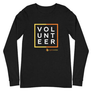 Volunteer Square Unisex Long Sleeve Tee