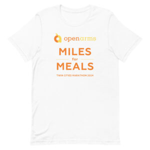 Miles for Meals Unisex t-shirt