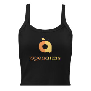 Women’s Open Arms Logo Micro-rib Tank Top