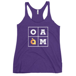 Women's OAM Box Racerback Tank