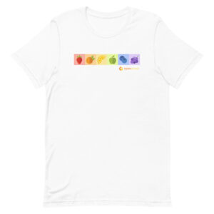 Rainbow Fruit Unisex t-shirt